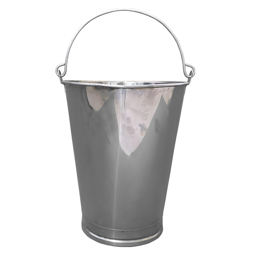 Balde Graduado INOX com Bico e Alça Lubmix MIX-BG10B Capacidade 10 Litros - Imagem 4