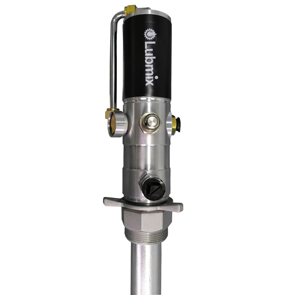 Propulsora Pneumática 3:1 Lubmix com Vazão de 28 L/min para Óleo e Lubrificantes – Adaptável à Tambores de 200 L MIX-11PT3 - Imagem 2