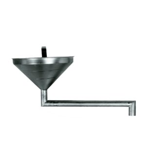 Funil para Mercedes Turbinado Lupus 1111-11 em Aço Galvanizado