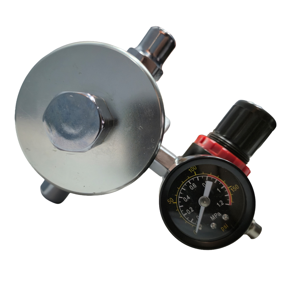 Propulsora Pneumática 3:1 Lubmix com Vazão de 28 L/min para Óleo e Lubrificantes – Adaptável à Parede MIX-11PS3-ECO - Imagem 2