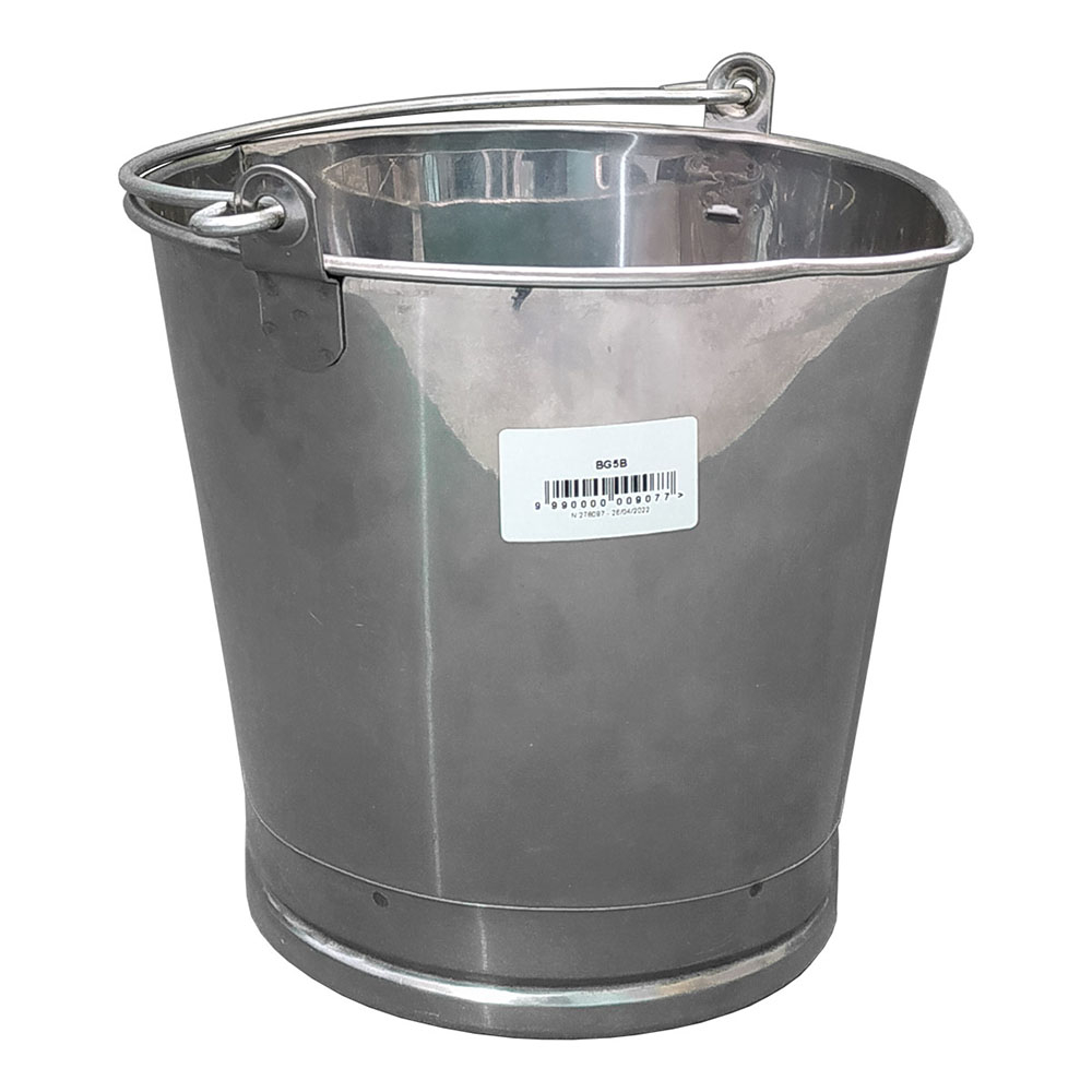 Balde Graduado INOX com bico Lubmix MIX-BG5B Capacidade 5 Litros - Imagem 4