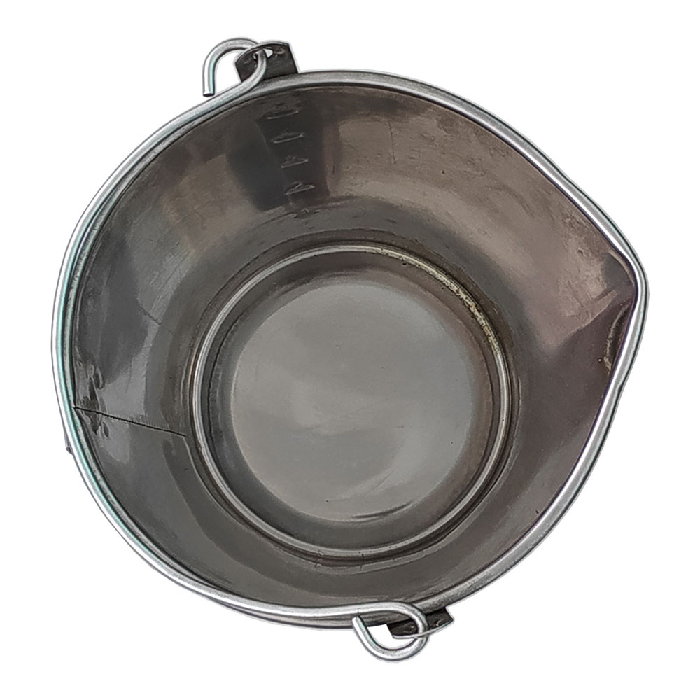 Balde Graduado INOX com bico Lubmix MIX-BG5B Capacidade 5 Litros - Imagem 7