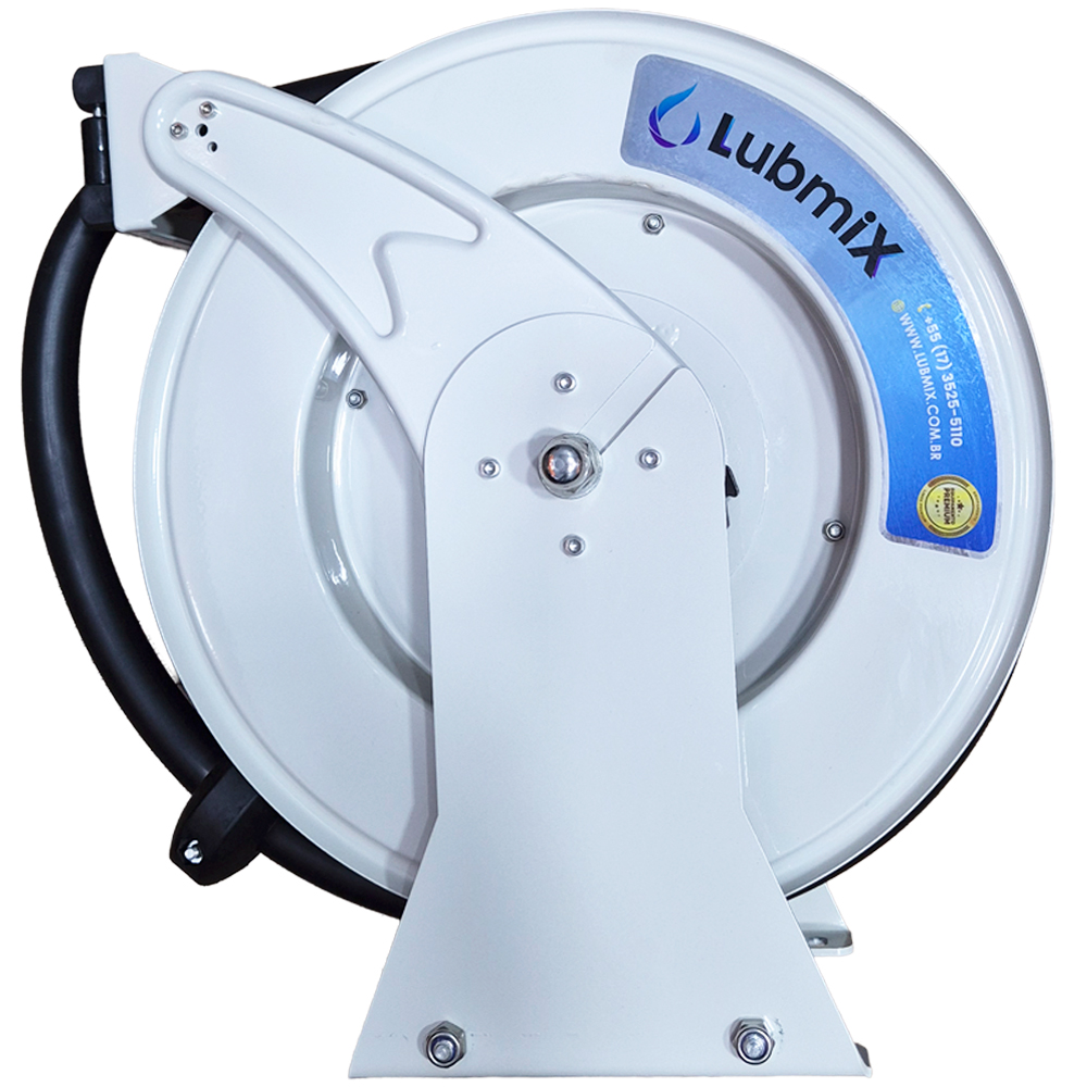 Carretel Automático para Óleo Lubrificante ou Água Lubmix MIX-1134015M com 15MT Mangueira Ø 3/4 Pol - Imagem 2