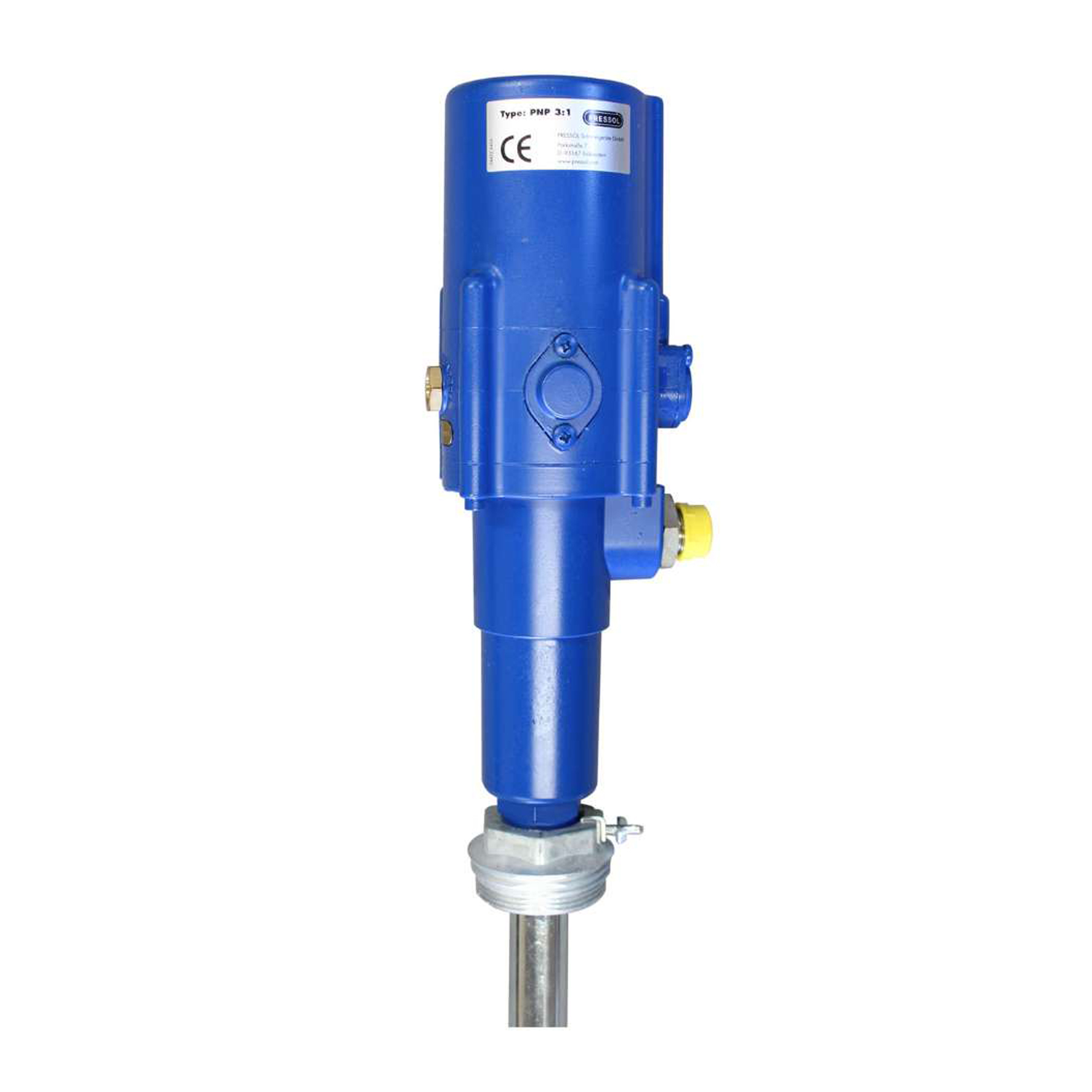 Propulsora Pneumática para Óleo Lubrificante Pressol 3989 para Tambores de 200 Litros Rateio 3:1 - Imagem 2