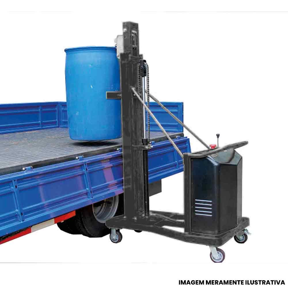 Empilhadeira Elétrica para Transporte Tambor 200L Suporta até 280kg Lubmix MIX-ET-280 - Imagem 2