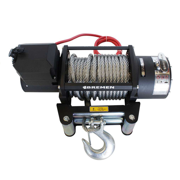 Guincho Elétricos 24 Volts Bremen 8758 com Capacidade de Carga de 3800 Kg em Aço - Imagem 3