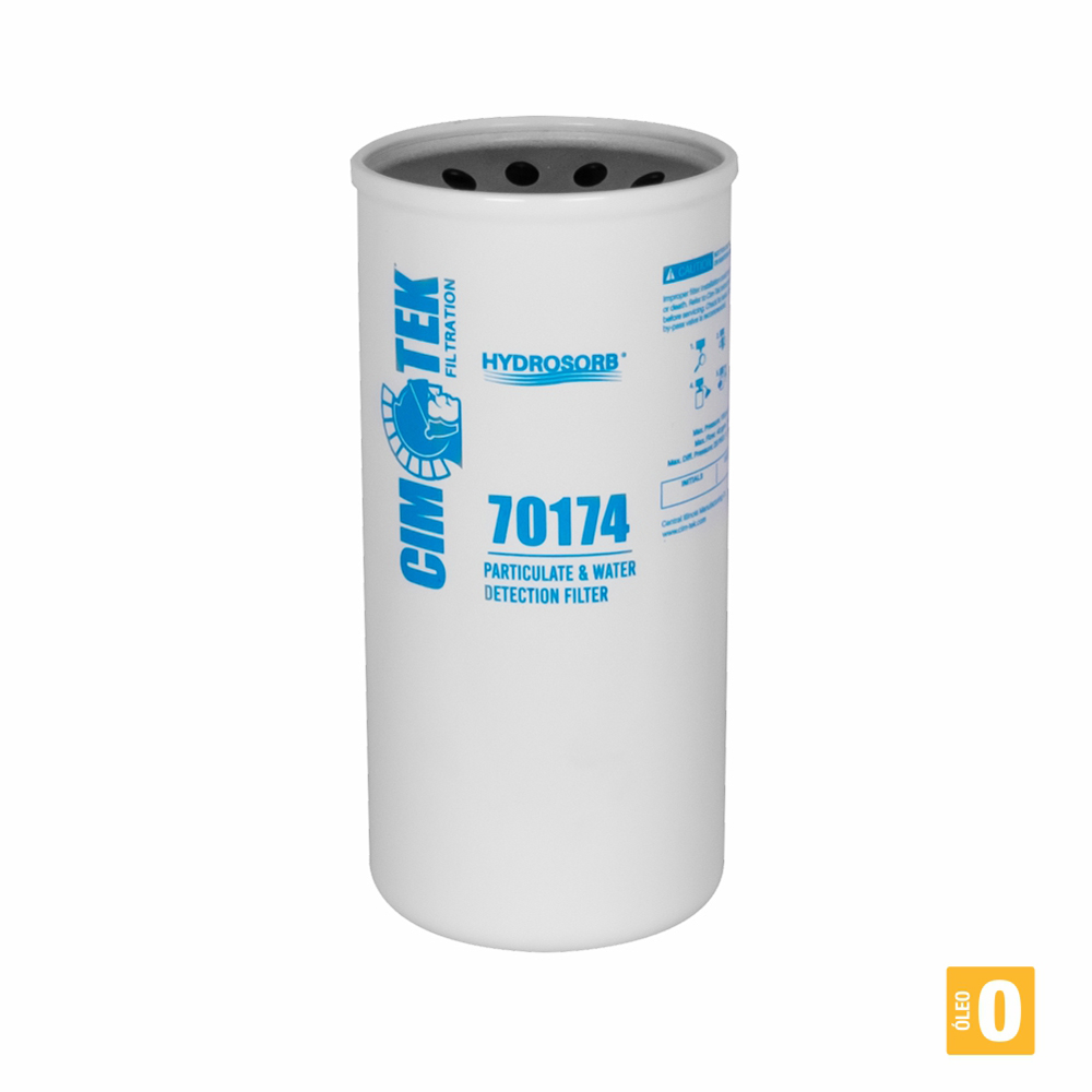 Filtro para Absorção de Água e Partículas Cimtek 9180-FAL 30 Micra 150LPM MLP-9180-FAL - Imagem 2