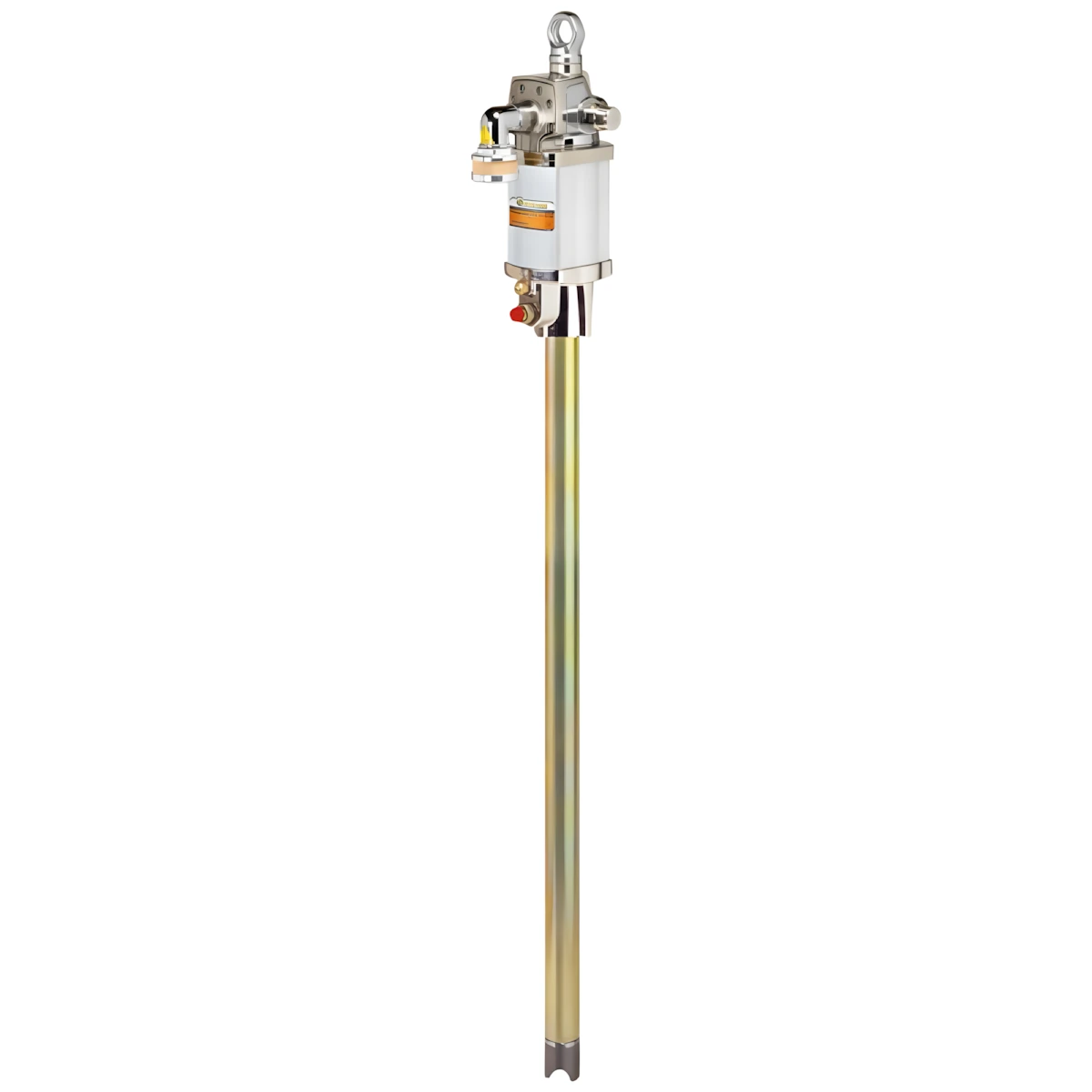 Propulsora Pneumática 11:1 Ecodora com Vazão de 30L/min, Vedações em Poliuretano para Óleo e Lubrificantes – Adaptável à Tambores de 180kg a 220kg MIX-91C111