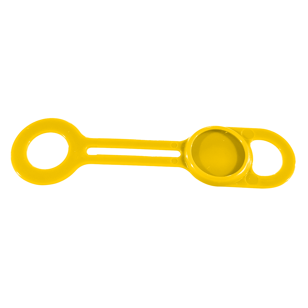 Capa de Proteção para Graxeiras Retas Trico MIX-37024 Amarelo Ø 1/8" NPT com 10 unidades - Imagem 2