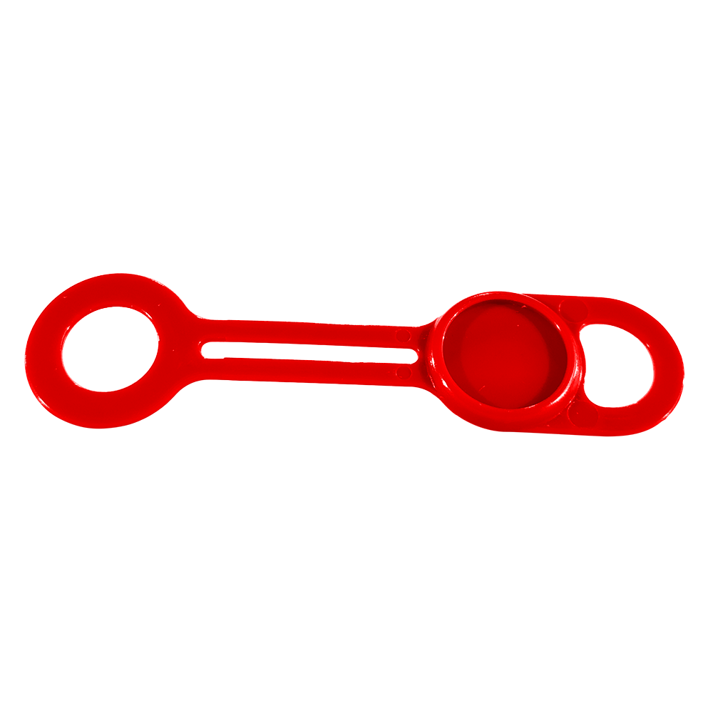 Capa de Proteção para Graxeiras Retas Trico MIX-37026 Vermelha Ø 1/8" NPT com 10 unidades - Imagem 2