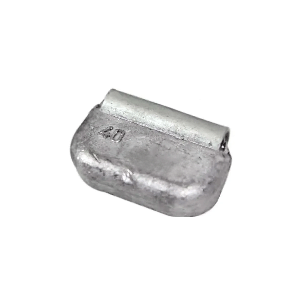 Contrapeso de Chumbo 40g para Rodas de Liga Leve de Caminhão – 1 Pacote com 25 Unidades MIX-00006