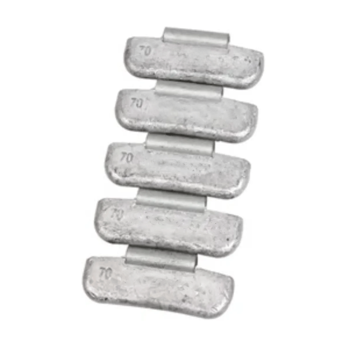 Contrapeso de Chumbo 70g para Rodas de Liga Leve de Caminhão – 1 Pacote com 25 Unidades MIX-00009 - Imagem 2