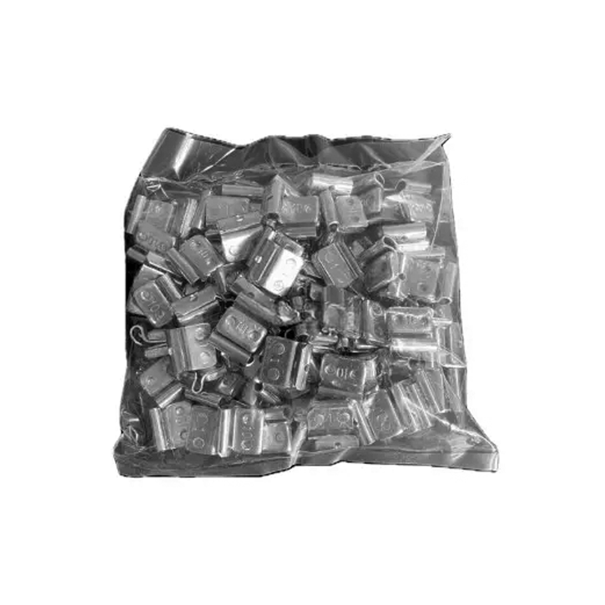 Contrapeso Garra Alta 10g de Chumbo para Rodas de Liga Leve – 1 pacote com 100 Unidades MIX-50145 - Imagem 4