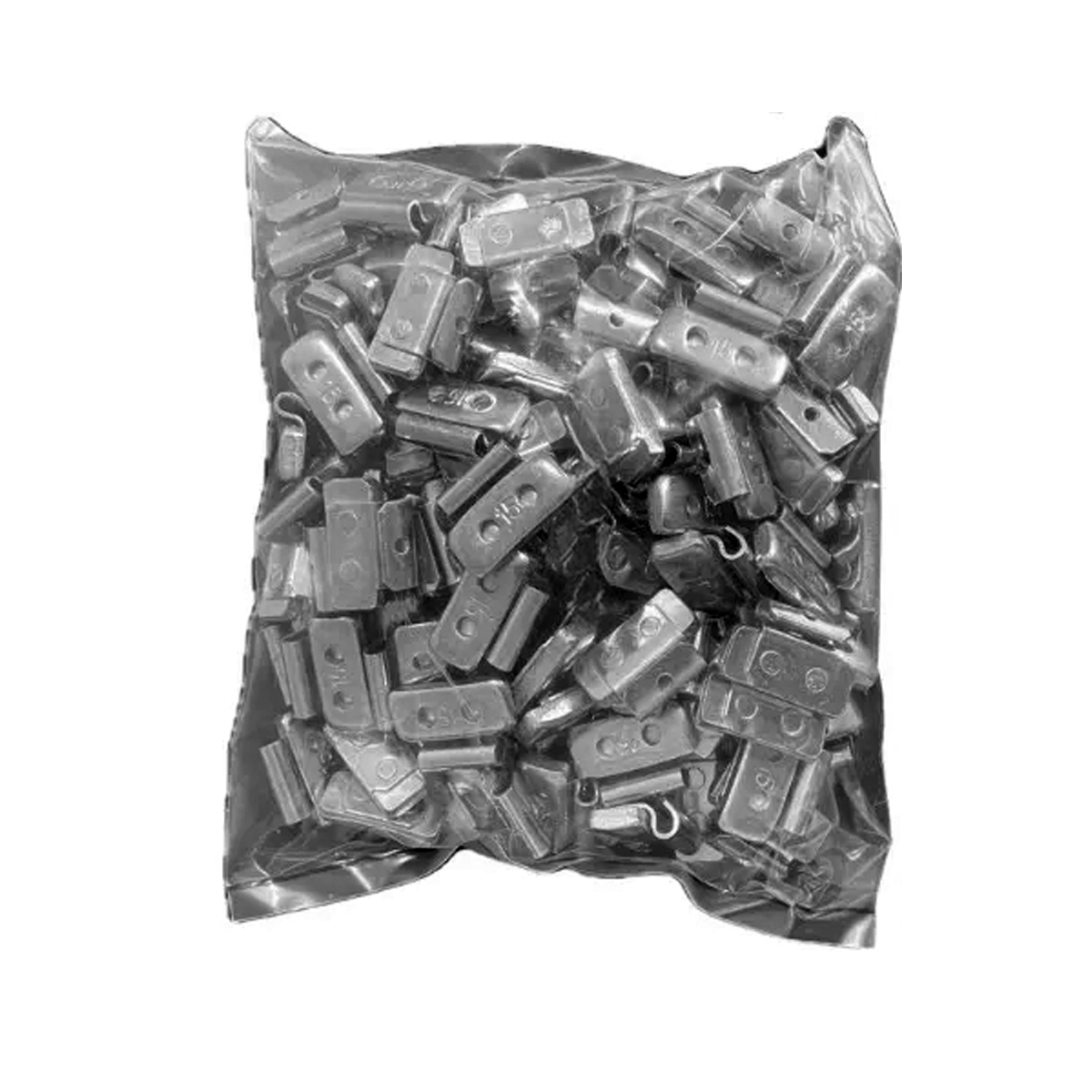 Contrapeso Garra Alta 15g de Aço para Rodas de Liga Leve – 1 pacote com 100 Unidades MIX-50146A - Imagem 3