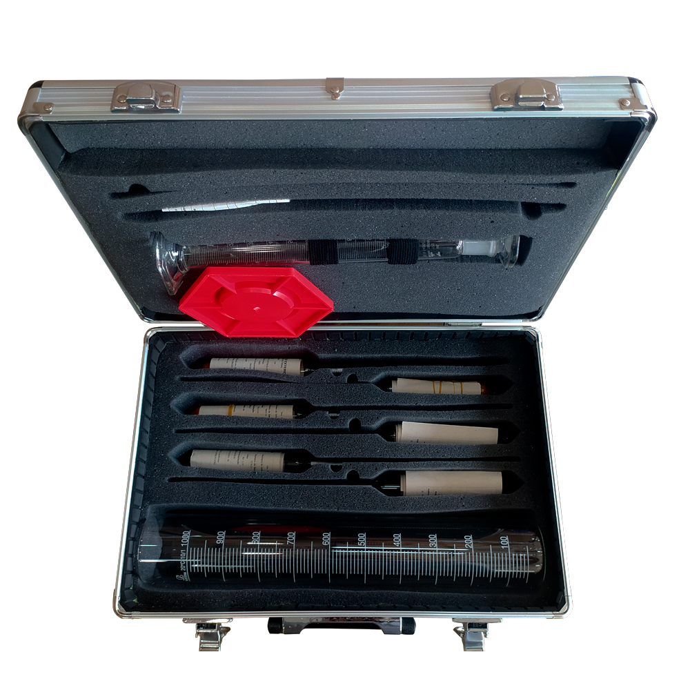 Maleta Kit para Controle de Qualidade do Combustível Diesel Gasolina e Etanol Lubmix MIX-MCQ6 com Proveta de 100 ml - Imagem 4