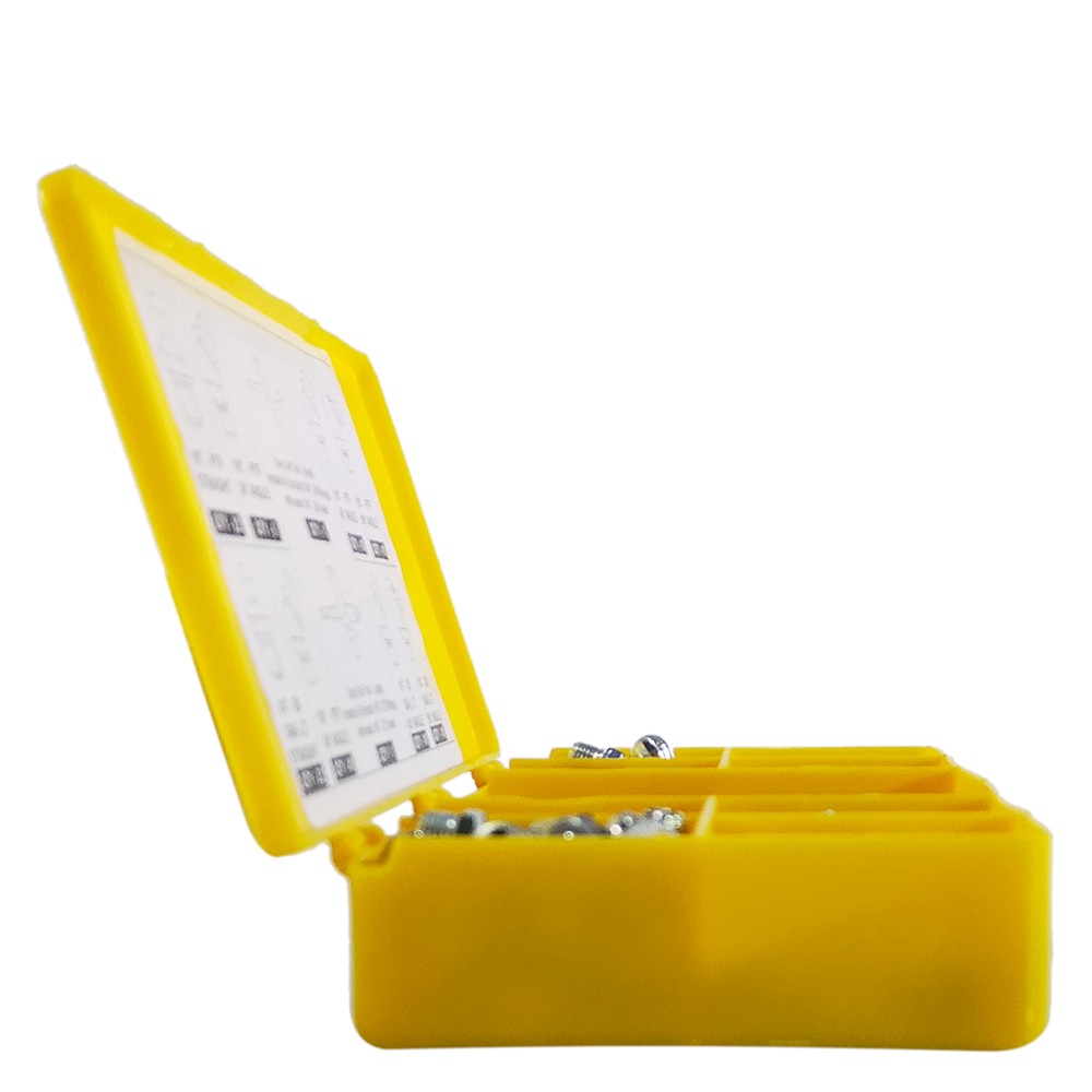Kit Lubrificação com Mix de Pinos Graxeiros Lubmix MIX-12101 com 101 Peças - Imagem 5