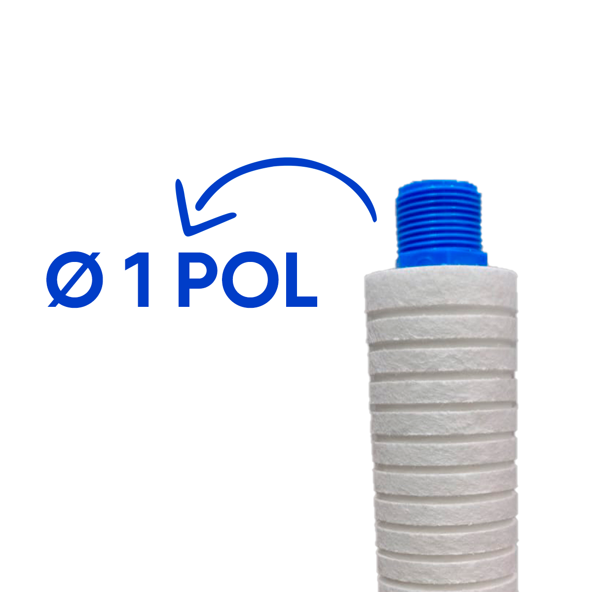 Elemento Filtrante Foguetinho Lubmix Rosca 1 Pol Kit 4 Peças MIX-1006KIT - Imagem 3