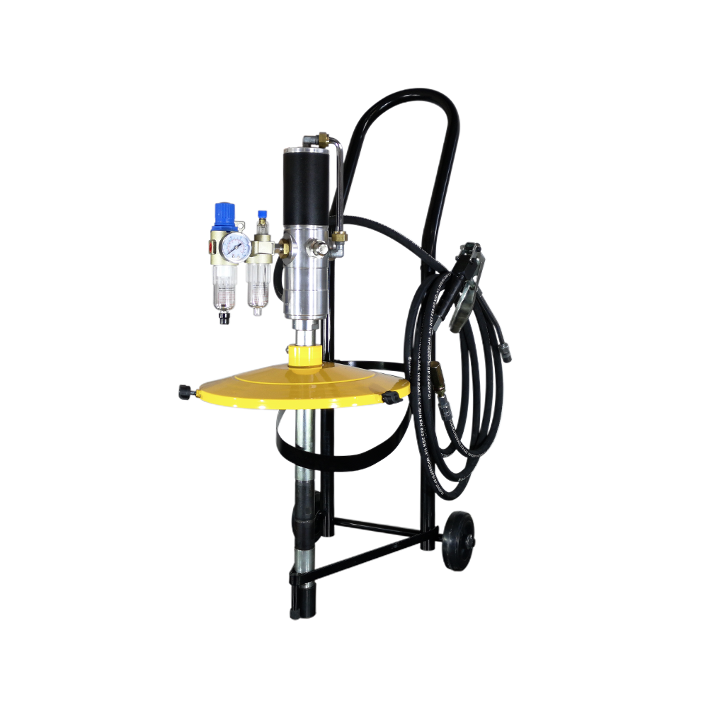 Propulsora Pneumática com Carrinho para Graxa Lubmix MIX-12GP1C Adaptável a Baldes de 20kg - Imagem 2