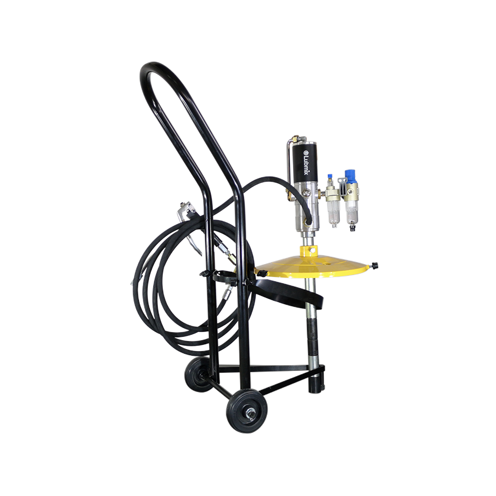 Propulsora Pneumática com Carrinho para Graxa Lubmix MIX-12GP1C Adaptável a Baldes de 20kg - Imagem 4