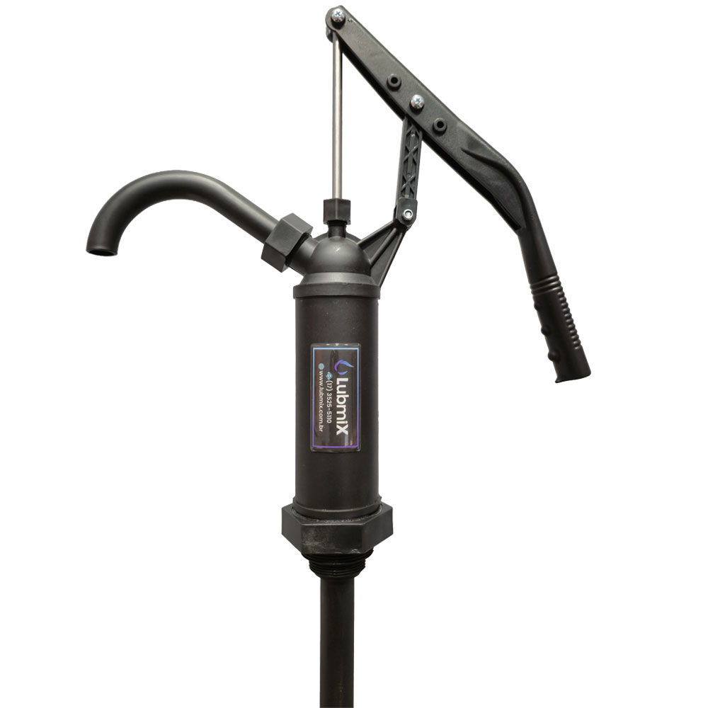 Bomba de Transferência Manual Tipo Alavanca para Óleo Lubrificante Etanol e Querosene Lubmix MIX-1604T-ECO 350 ml por ciclo
