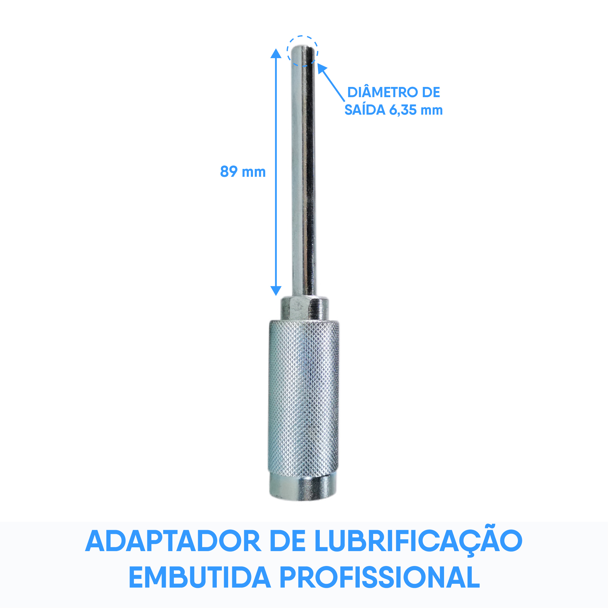 Kit Profissional de Lubrificantes com 7 Peças para Graxa Lubmix MIX-19AK7 - Imagem 2