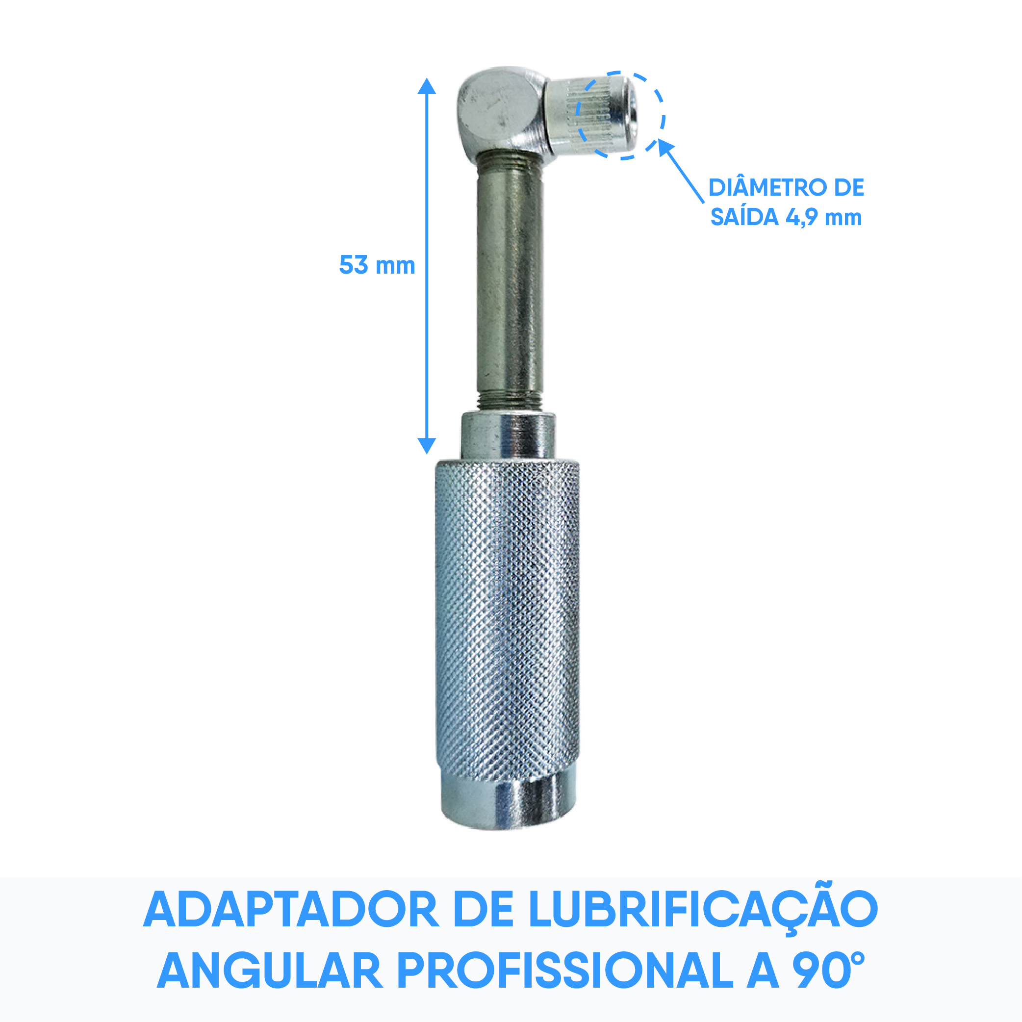 Kit Profissional de Lubrificantes com 7 Peças para Graxa Lubmix MIX-19AK7 - Imagem 4
