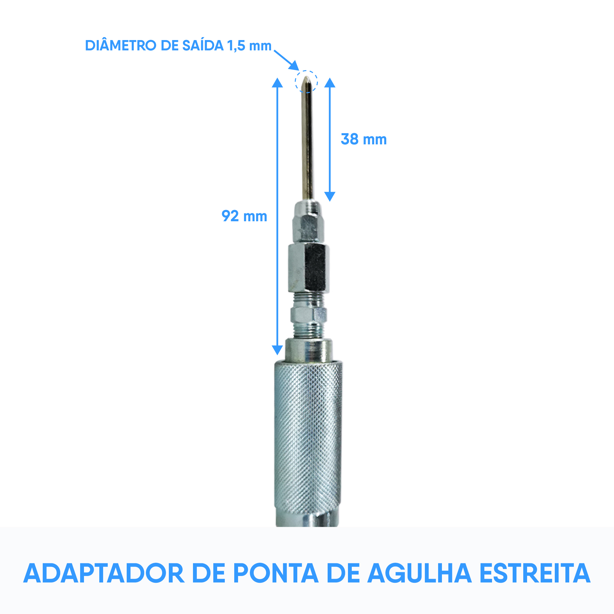Kit Profissional de Lubrificantes com 7 Peças para Graxa Lubmix MIX-19AK7 - Imagem 5