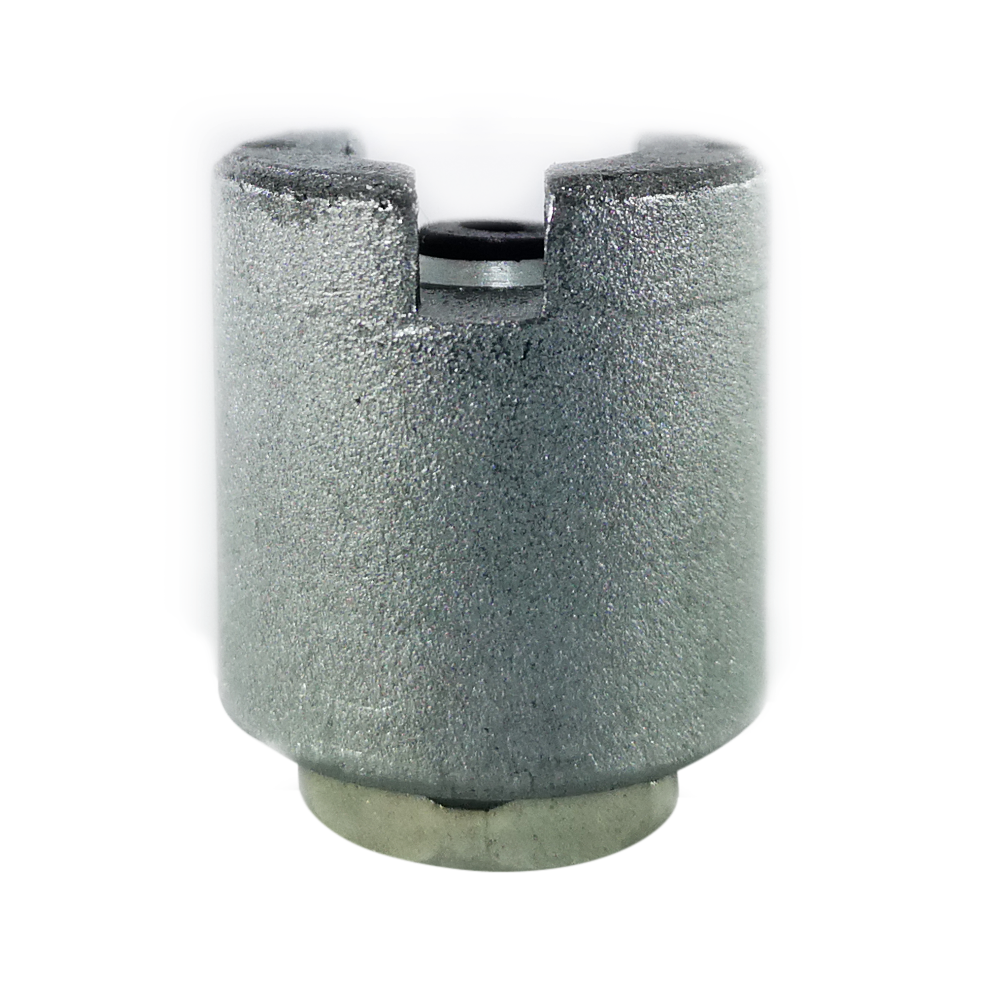 Acoplador Standard para Graxeira Tipo Botão 16mm Lubmix MIX-19N3N 1/8 Pol NPT 6.000 PSI - Imagem 3