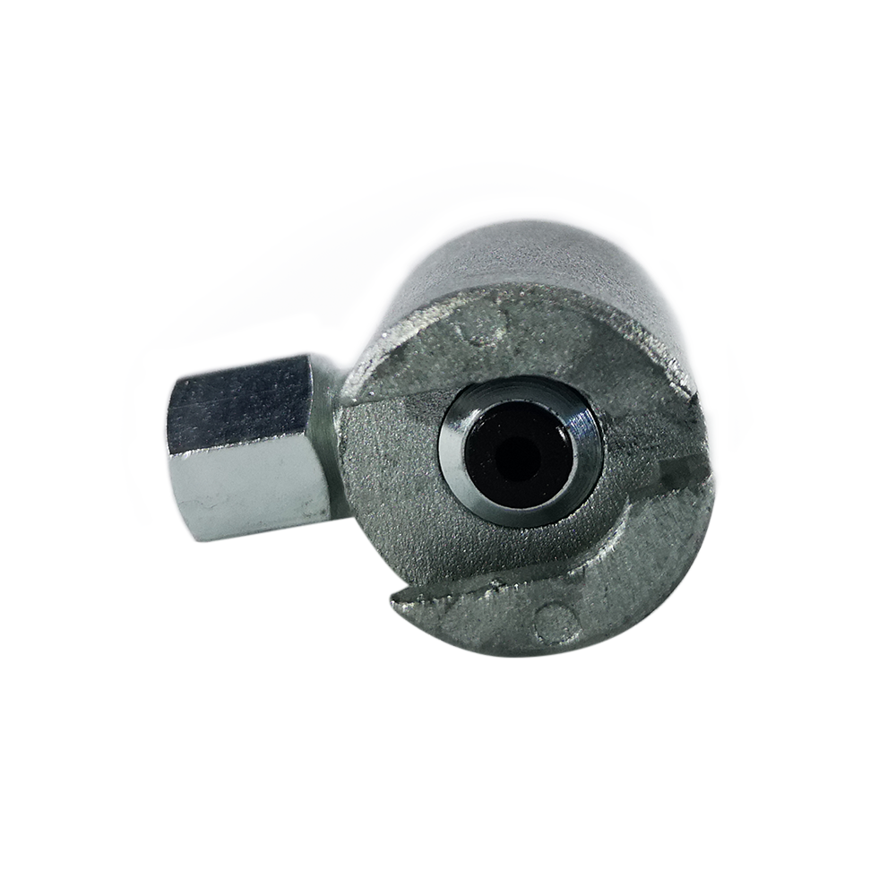 Acoplador Standard para Graxeira Tipo Botão 16mm Lubmix MIX-19N3N 1/8 Pol NPT 6.000 PSI - Imagem 5