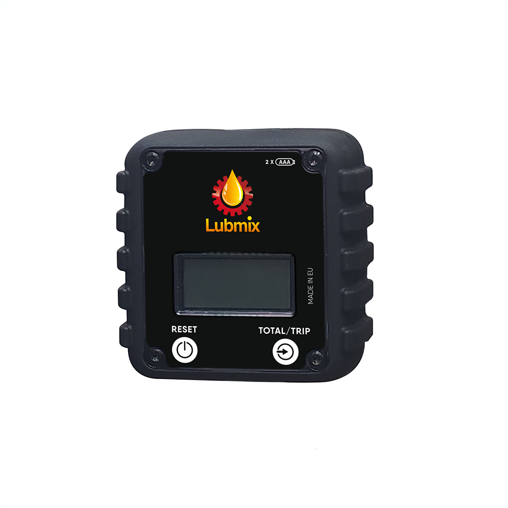 Medidor Digital para Óleo Lubrificante à Prova de Choque Lubmix com Entrada de 1/2" e Vazão de 35 L/min MIX-250M-S - Imagem 7
