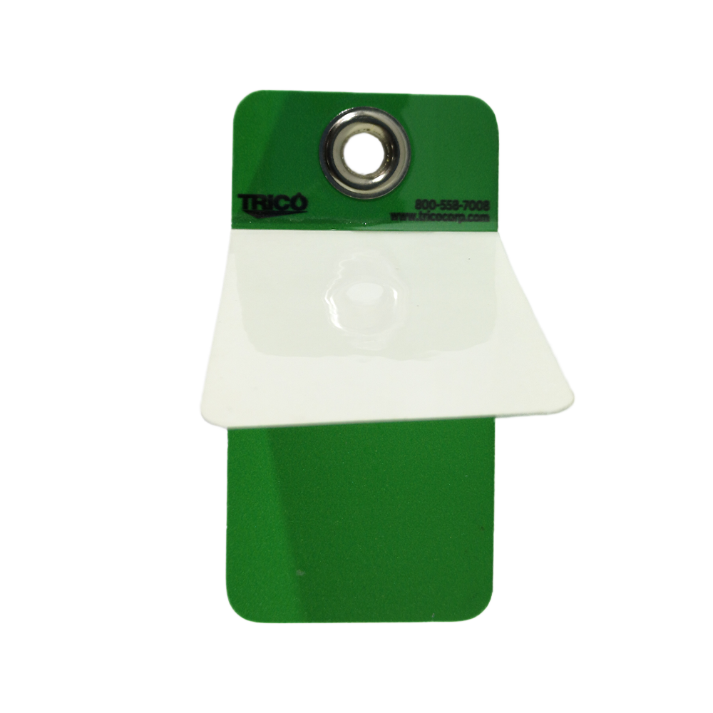 Tarjeta de Identificação em PVC Verde Trico MIX-37078 - Imagem 2
