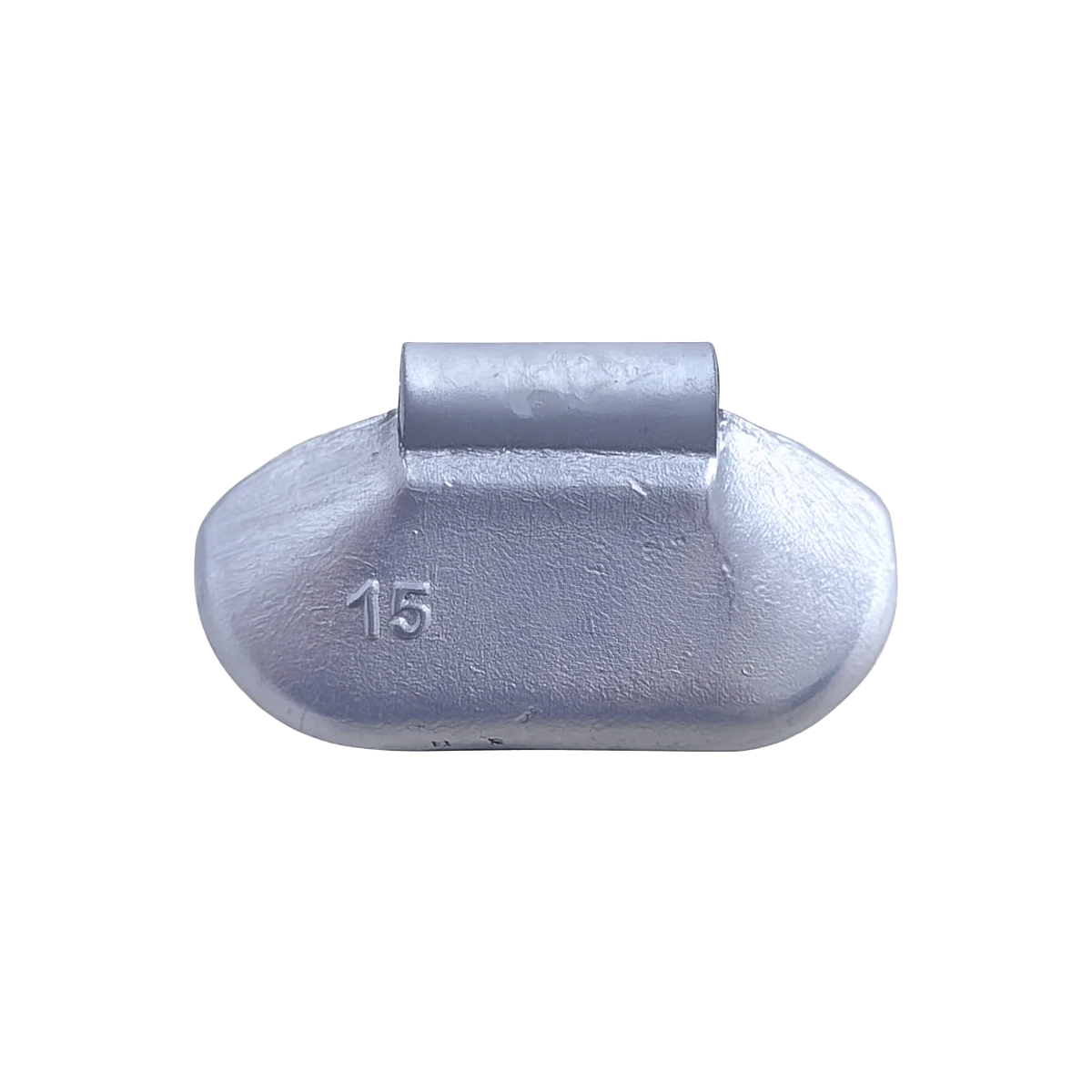 Contrapeso Garra Baixa Universal 15g de Chumbo para Rodas de Liga Leve – 1 pacote com 100 Unidades MIX-50131