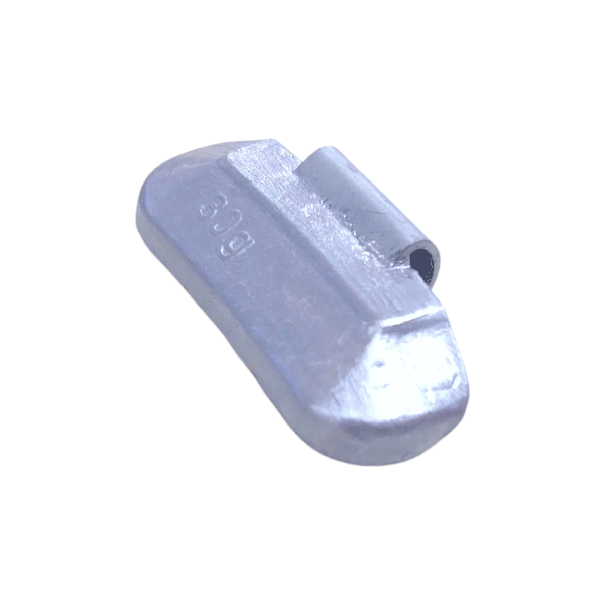 Contrapeso Garra Baixa Universal 30g de Chumbo para Rodas de Liga Leve – 1 pacote com 50 Unidades MIX-50134 - Imagem 3