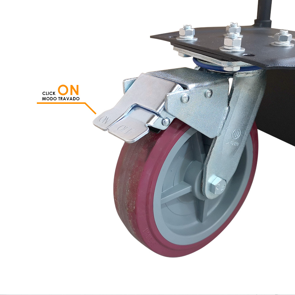 Unidade Móvel para Transporte de Óleo Lubmix MIX-9214 em aço com Pintura Epóxi - Imagem 5