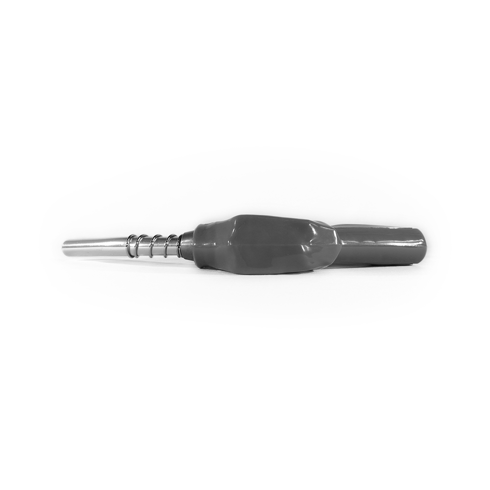 Bico Automático para Abastecimento de Combustíveis Lubmix MIX-BI12-CZ Cinza Entrada 3/4", Ponteira 1/2", Vazão 75 L/min, Acionamento por Pressão para Diesel, Gasolina e Etanol - Imagem 5