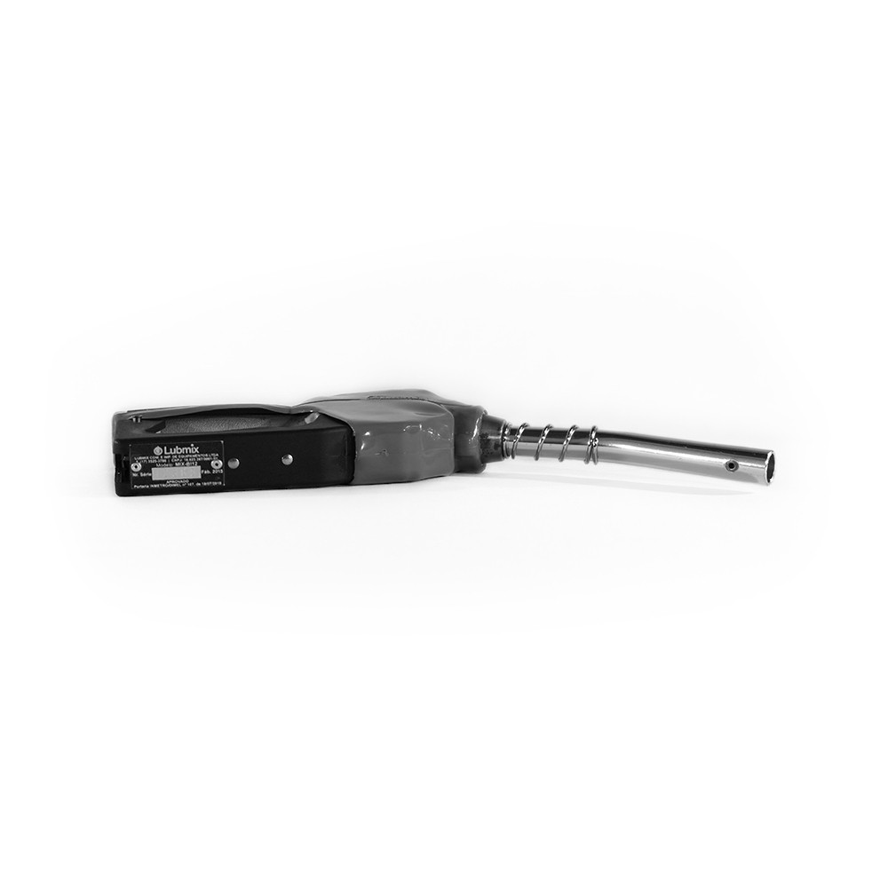 Bico Automático para Abastecimento de Combustíveis Lubmix MIX-BI12-CZ Cinza Entrada 3/4", Ponteira 1/2", Vazão 75 L/min, Acionamento por Pressão para Diesel, Gasolina e Etanol - Imagem 6