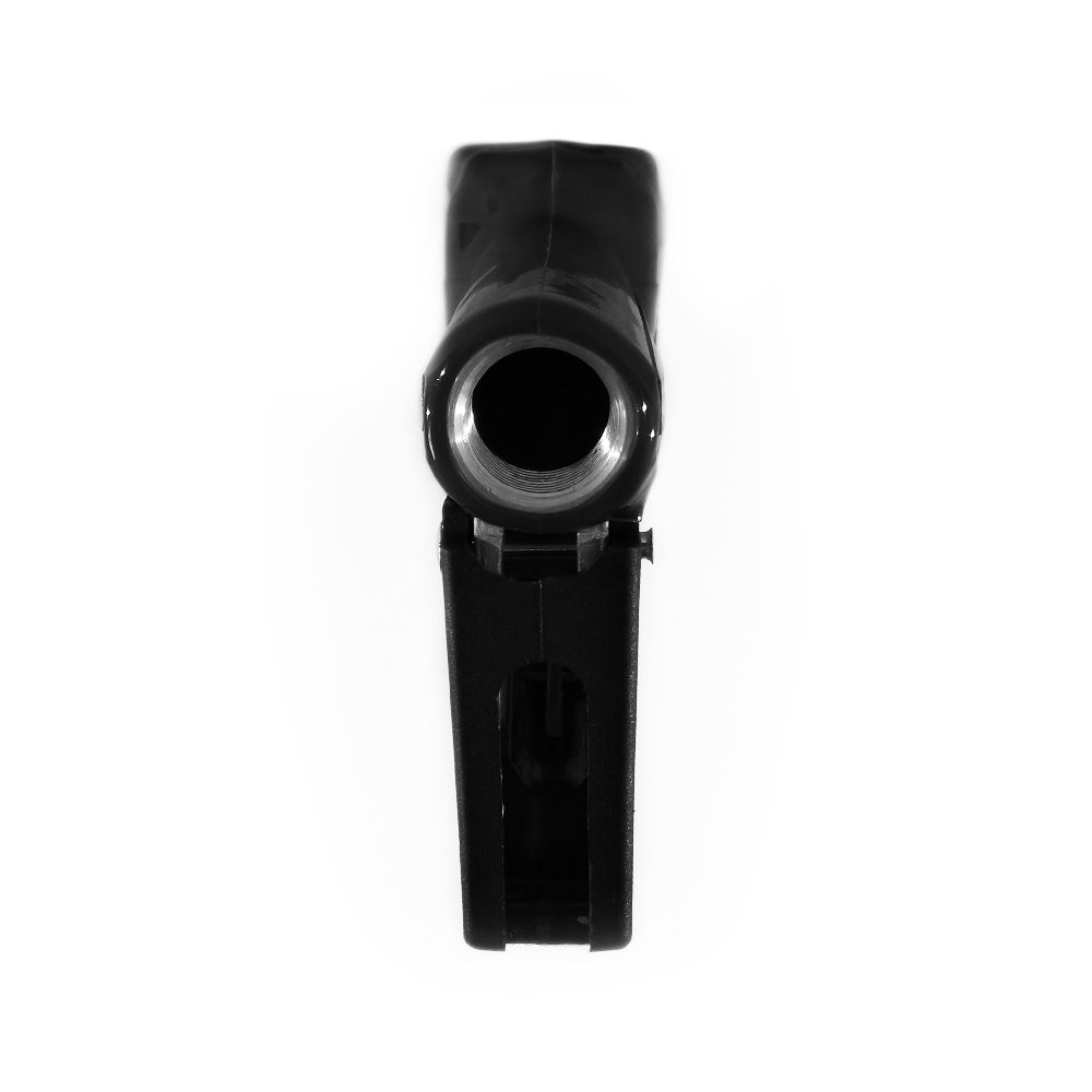 Bico Automático para Abastecimento de Combustíveis Lubmix MIX-BI12-PT Preto Entrada 3/4", Ponteira 1/2", Vazão 75 L/min, Acionamento por Pressão para Diesel, Gasolina e Etanol - Imagem 2