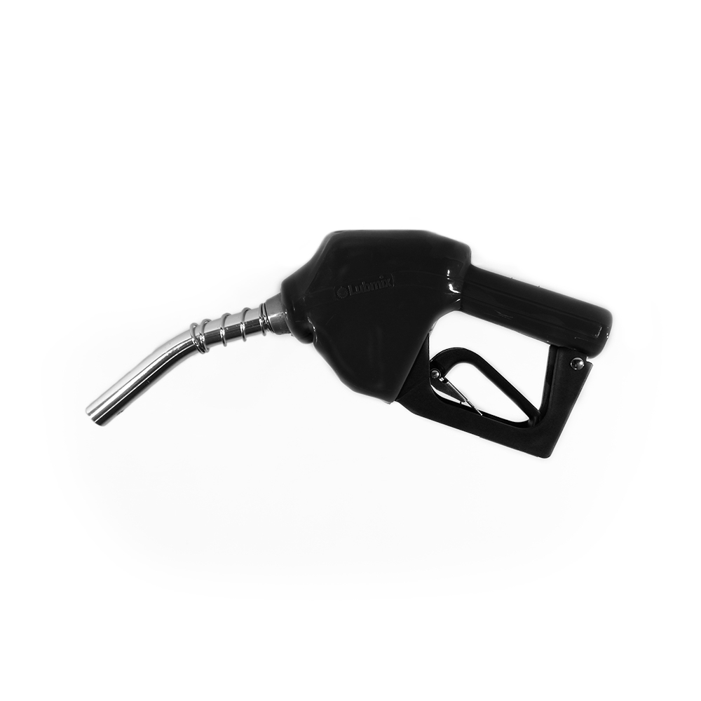 Bico Automático para Abastecimento de Combustíveis Lubmix MIX-BI12-PT Preto Entrada 3/4", Ponteira 1/2", Vazão 75 L/min, Acionamento por Pressão para Diesel, Gasolina e Etanol - Imagem 3