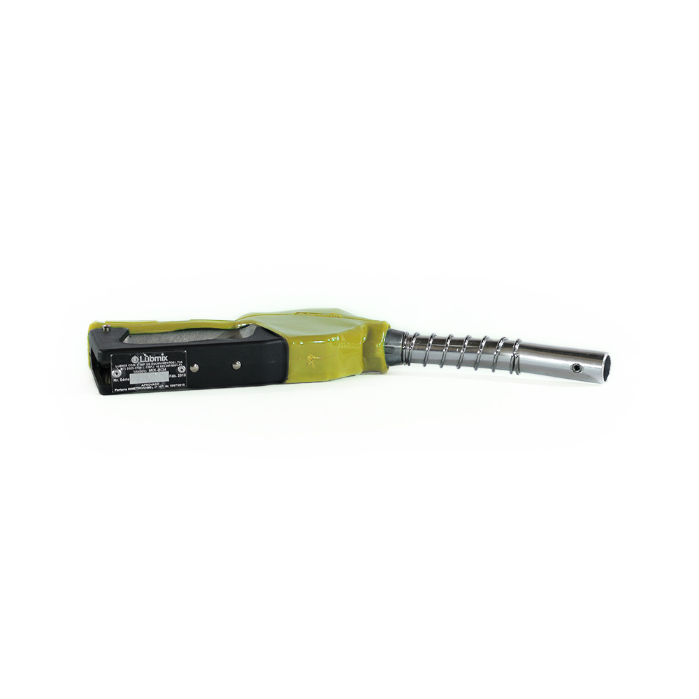 Bico Automático para Abastecimento de Combustíveis Lubmix MIX-BI34-AM Amarelo Entrada 3/4", Ponteira 3/4", Vazão 75 L/min, Acionamento por Pressão para Diesel, Gasolina e Etanol - Imagem 6