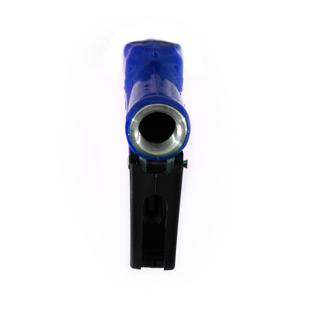 Bico Automático para Abastecimento de Combustíveis Lubmix MIX-BI34-AZ Azul Entrada 3/4", Ponteira 3/4", Vazão 75 L/min, Acionamento por Pressão para Diesel, Gasolina e Etanol - Imagem 4