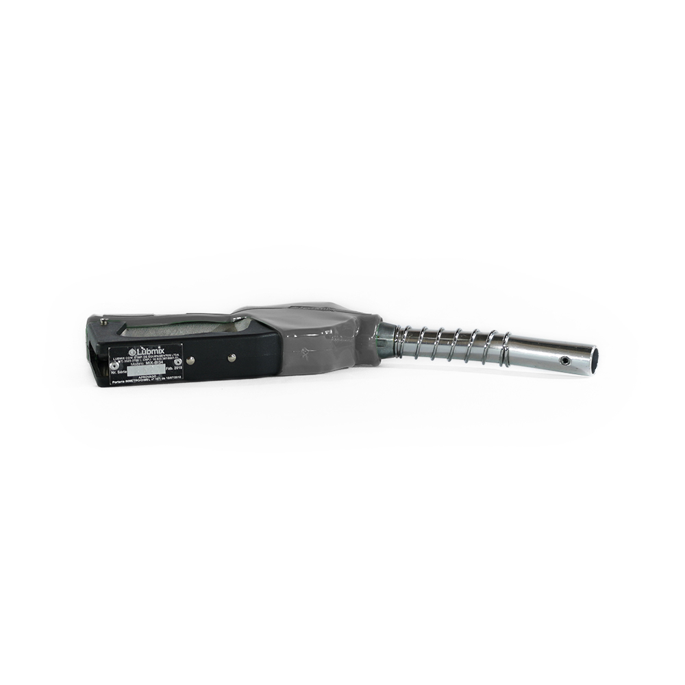 Bico Automático para Abastecimento de Combustíveis Lubmix MIX-BI34-CZ Cinza Entrada 3/4", Ponteira 3/4", Vazão 75 L/min, Acionamento por Pressão para Diesel, Gasolina e Etanol - Imagem 6