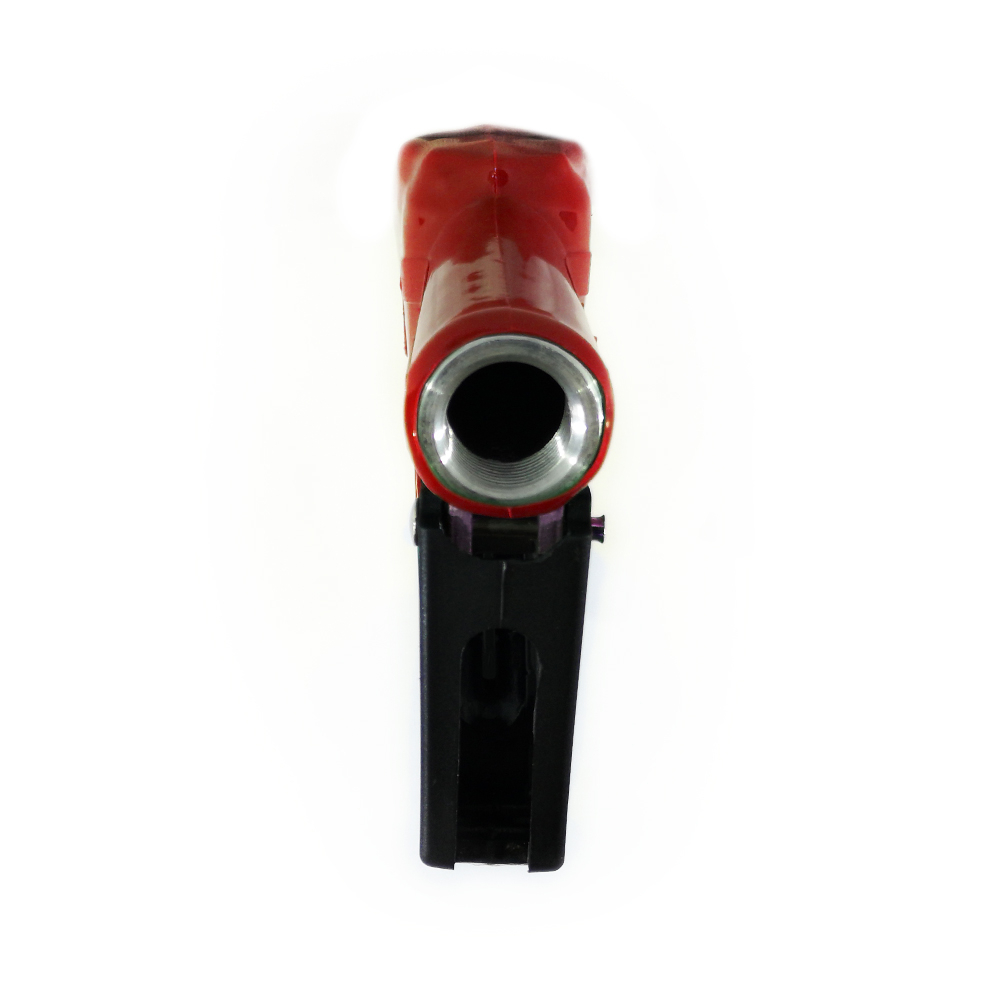 Bico Automático para Abastecimento de Combustíveis Lubmix MIX-BI34-VM Vermelho Entrada 3/4", Ponteira 3/4", Vazão 75 L/min, Acionamento por Pressão para Diesel, Gasolina e Etanol - Imagem 4