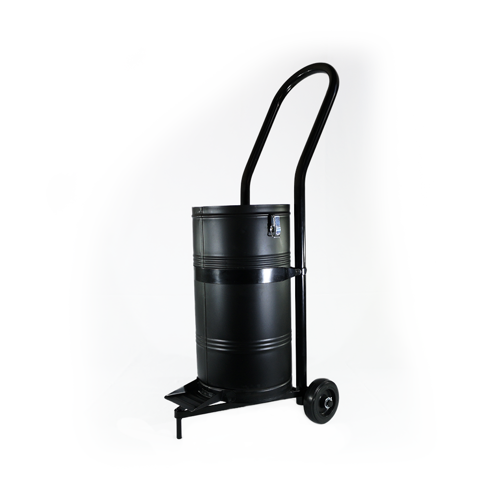 Carrinho com Reservatório de Graxa Lubmix MIX-CRB15 para Bomba Manual de 15 kg - Imagem 3
