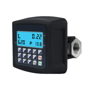 Medidor Programável Digital Preset de Engrenagem Oval 1” Lubmix 12V com Certificação EX e Vazão de 120 L/Min MIX-EX-OGM-12V