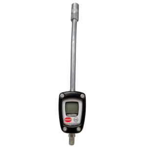Medidor Digital para Graxa Lubmix 1/8" com Extensão, Acoplador e Vazão de 2,5 Kg/min MIX-MD214-G