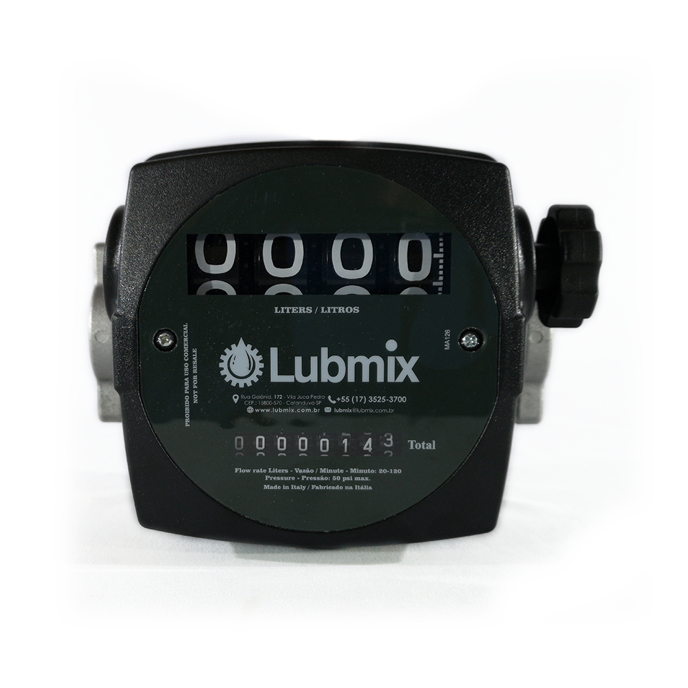 Estação de Abastecimento Elétrica para Diesel Lubmix 220V com Medidor Mecânico e Vazão de 80 L/min MIX-EA680-4D - Imagem 2