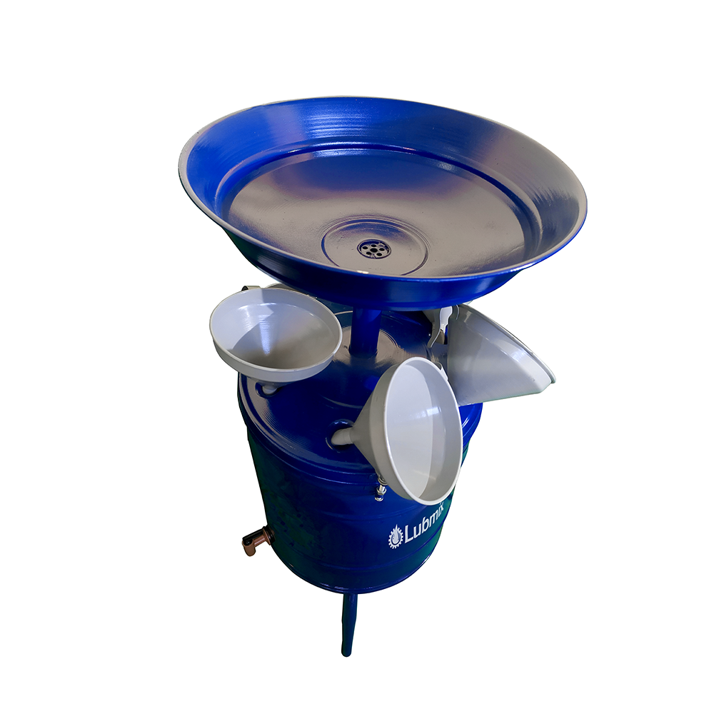 Pingadeira de Óleo com 6 Funis Lubmix MIX-PCF35 Capacidade de 35 Litros - Imagem 2