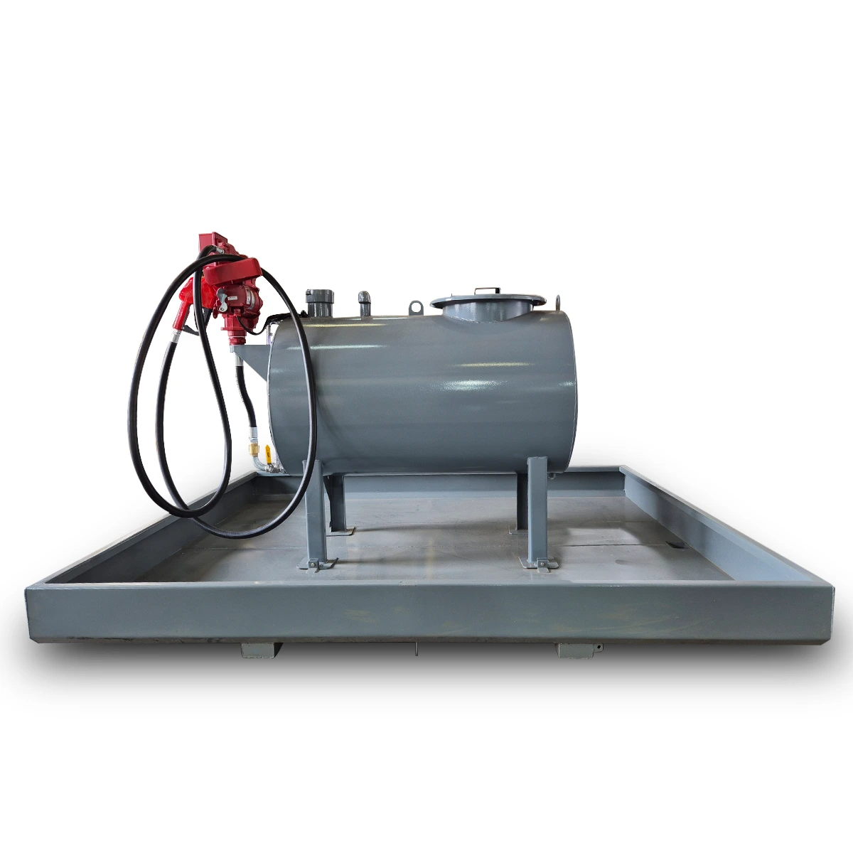 Kit Abastecimento Completo para Gasolina com Tanque Áereo 500L com Bacia e Estação de Abastecimento Fill-Rite Anti-Explosão 220V - MIX-TQB-A500G - Imagem 4
