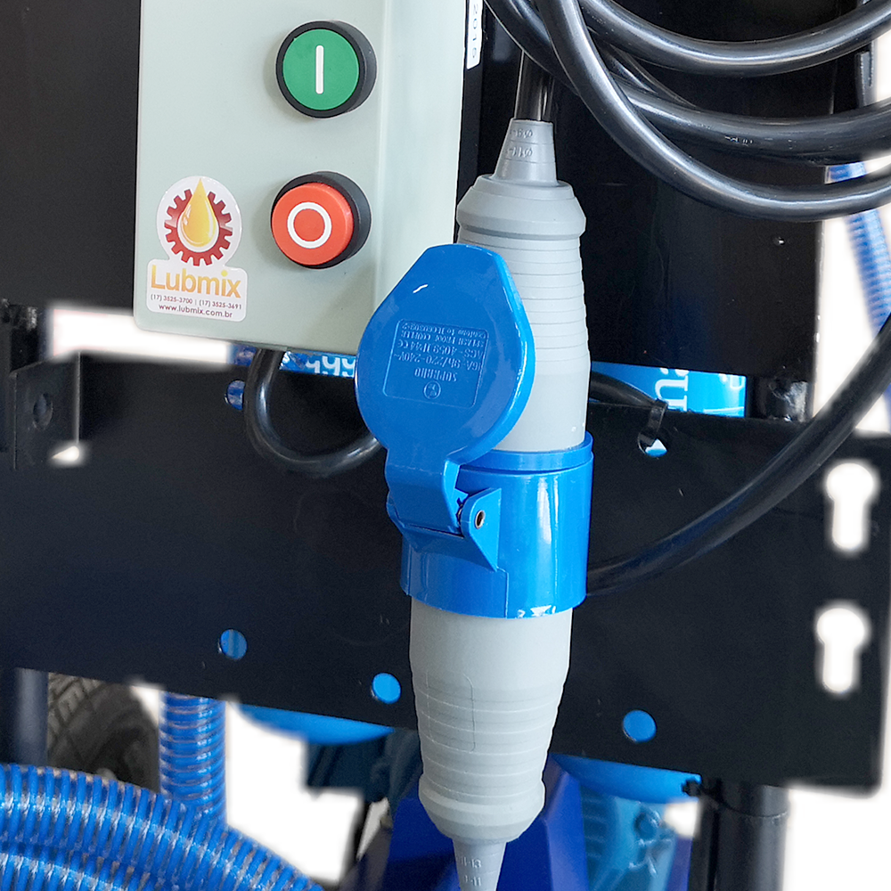 Unidade Móvel para Filtragem Elétrica de Óleo Lubrificante e Diesel Lubmix MIX-UMF4-220, 220V, Alta Vazão de 45 L/min, Sistema Quádruplo com Alta Eficiência - Imagem 10
