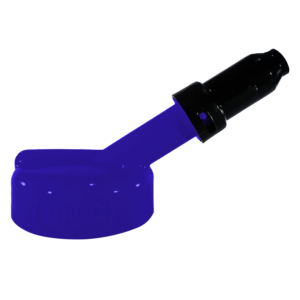 Tampa com Bico Grande Azul Trico Ø 1" MIX-34422